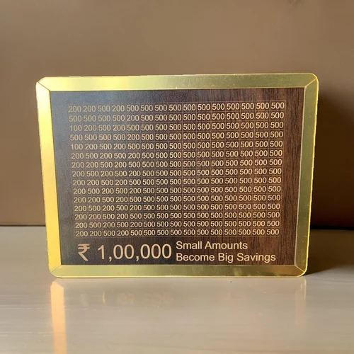 Wooden Money Saving Box | One Lakh Saving Box | Small Amount Becomes Big Savings